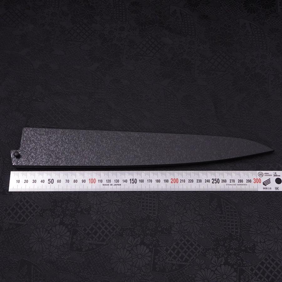 Black-Ishime Saya Sheath for Sujihiki with Pin, 270mm - Image 3