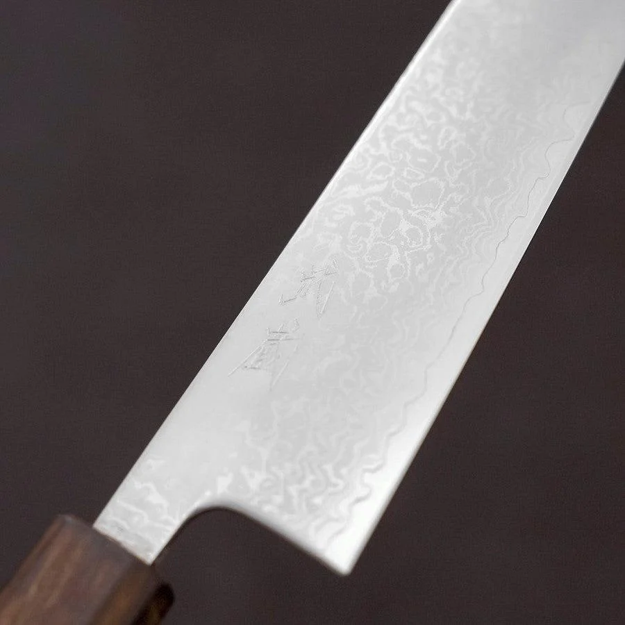 Bunka VG-10 Damascus Sumi Urushi Handle 170mm - Image 3