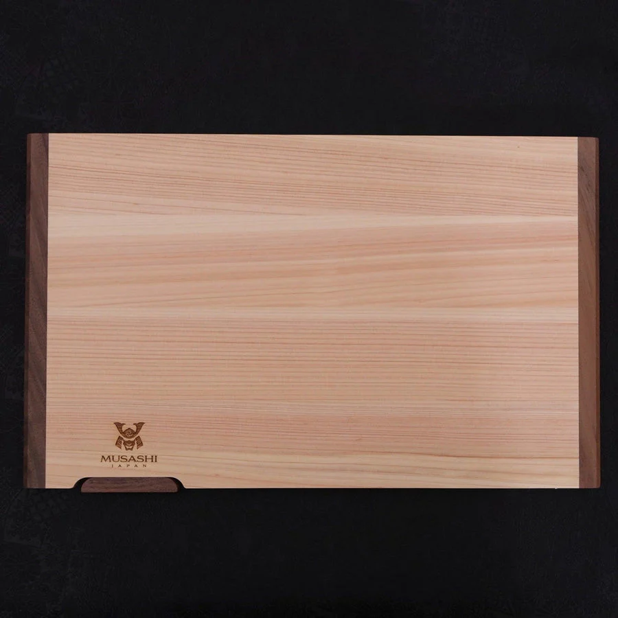 Musashi Cutting Board Hinoki with Stand 390mm×240mm×15mm - Image 8