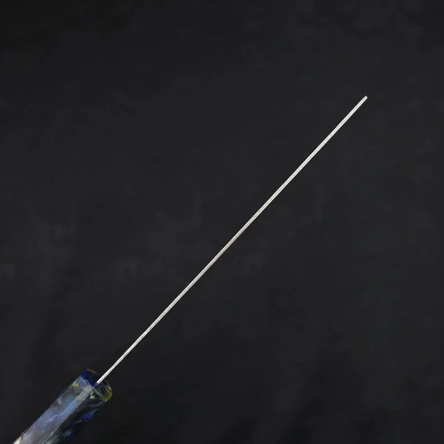 Nakiri AUS-10 Nashiji Damascus Ocean Fireworks Handle 165mm - Image 5