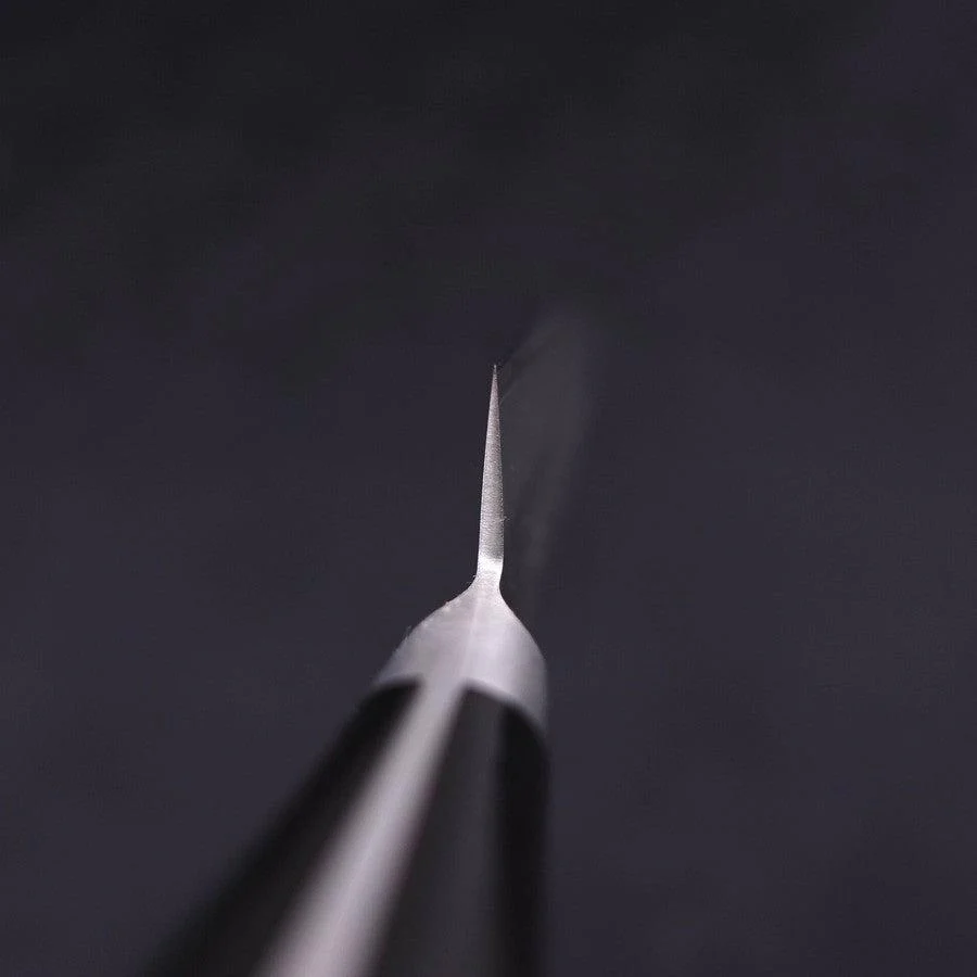 Petty Silver Steel #3 Nashiji Western Black Handle 135mm - Image 4