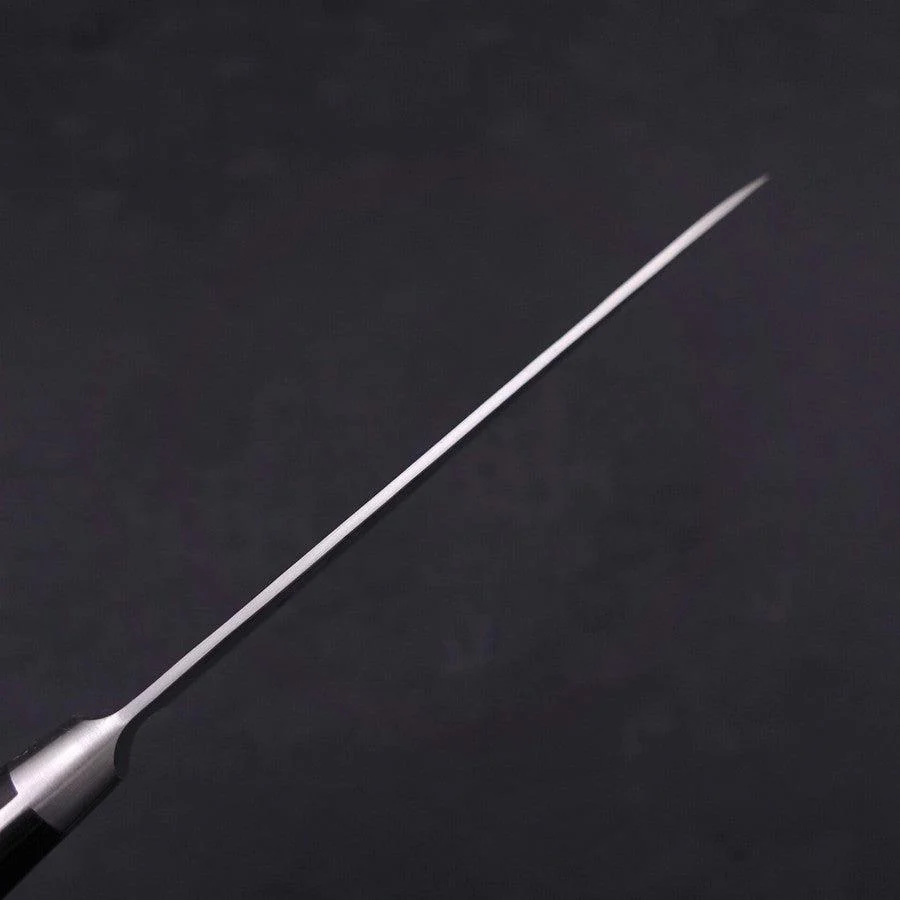 Petty Silver Steel #3 Nashiji Western Black Handle 135mm - Image 5