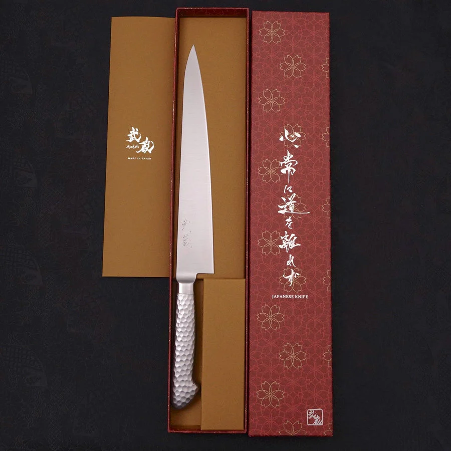 Sujihiki VG-5 Polished Western Handle 240mm - Image 8