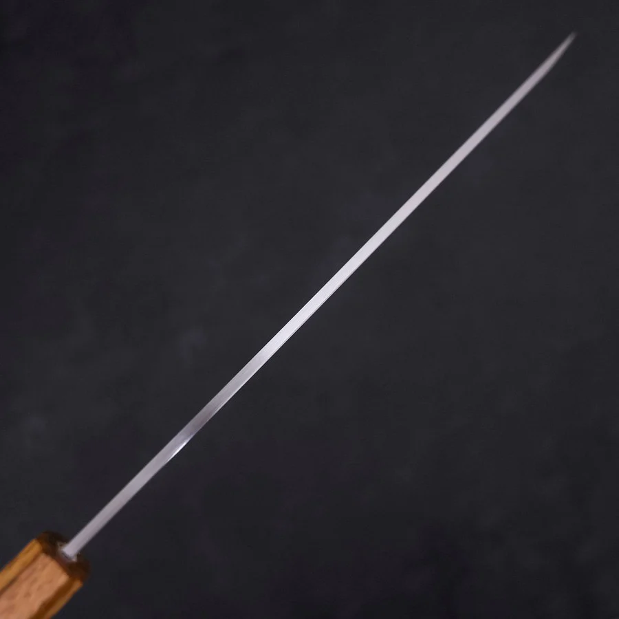 Yanagiba AUS-8 Polished Oak Handle 240mm - Image 5