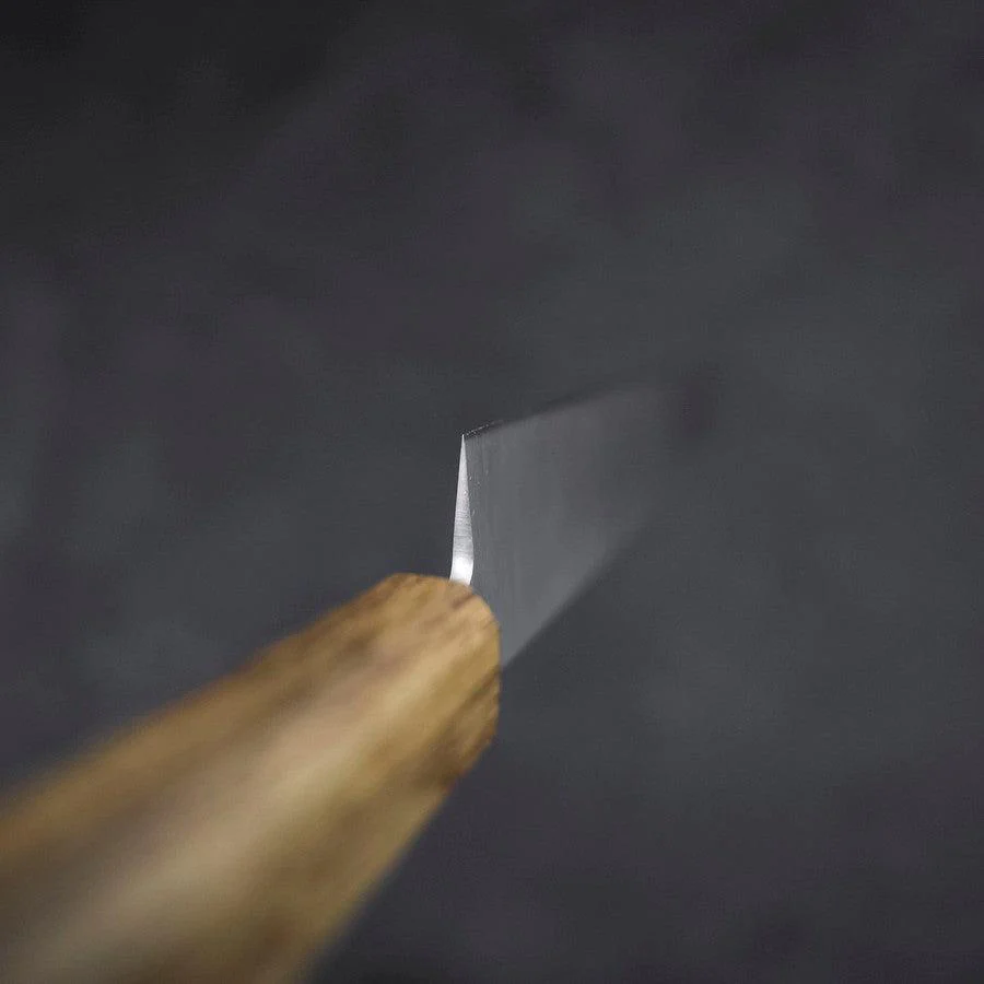 Yanagiba AUS-8 Polished Yaki Urushi Handle 240mm - Image 4