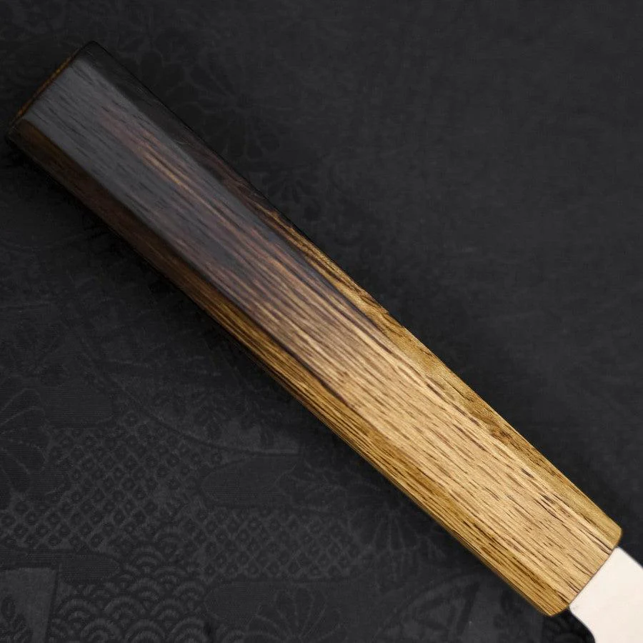 Yanagiba AUS-8 Polished Yaki Urushi Handle 270mm - Image 6