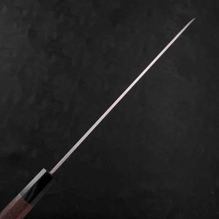 Yanagiba Left Hand AUS-10 Polished Buffalo Wenge Handle 290mm - Image 5